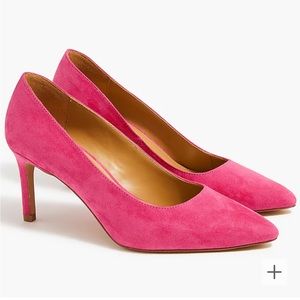 NWT/NIB J.Crew Bright Pink Pumps 8.5